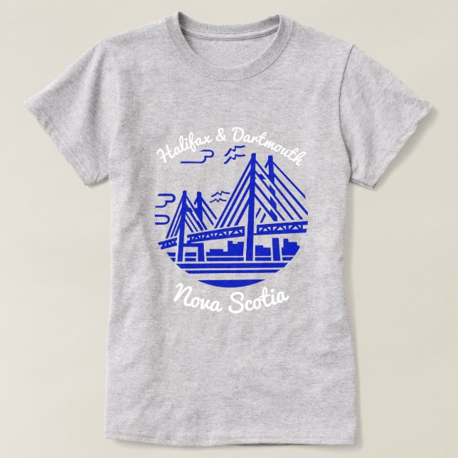 T-shirt Halifax et Dartmouth Meilleurs amis Nouvelle-Écoss (Design devant)