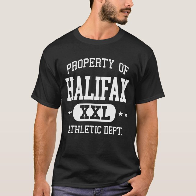 T-shirt Halifax Retro Athletic Property Dept 1 (Devant)