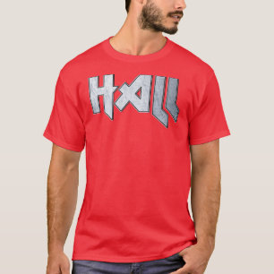 T-shirt Hall en métal lourd