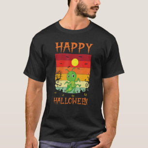 T-shirt Hallo Halloween Retro Costume de jumelage de saute