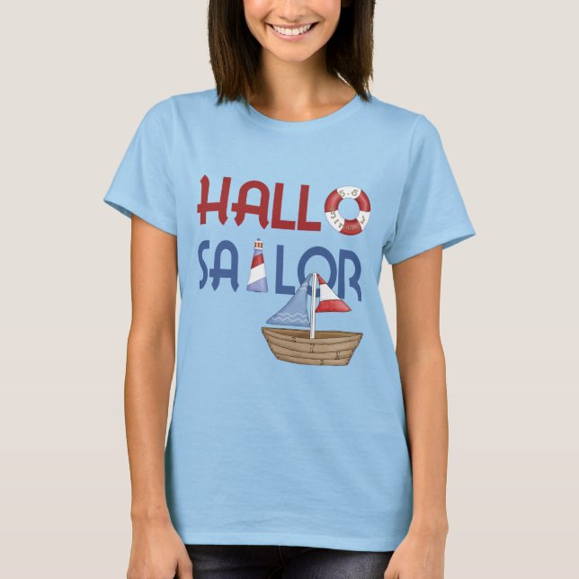 T-shirt Hallo Sailor (Devant)