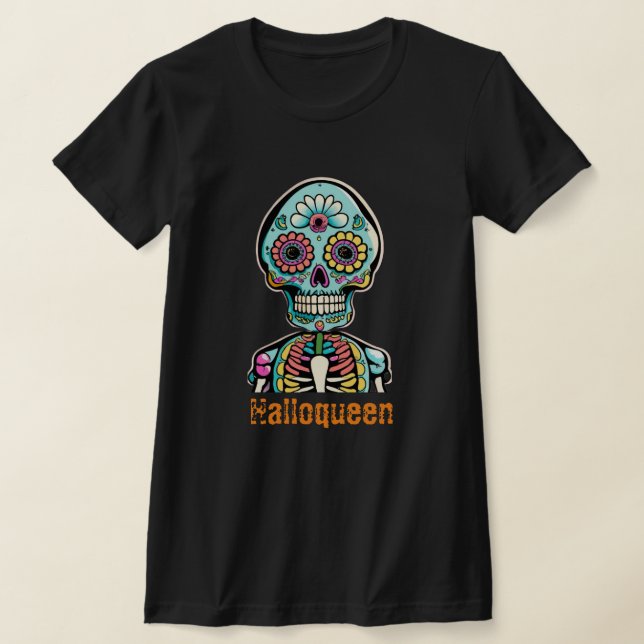 T-shirt Halloqueen (Poser)