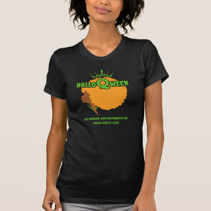 T-shirt HALLOQWEEN Afro Queen Halloween élégant