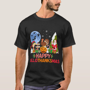 T-shirt Hallothanksmas heureux