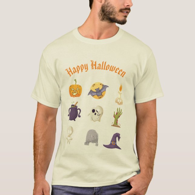 T-shirt Halloween (Devant)