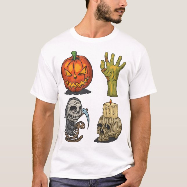 T-shirt Halloween (Devant)