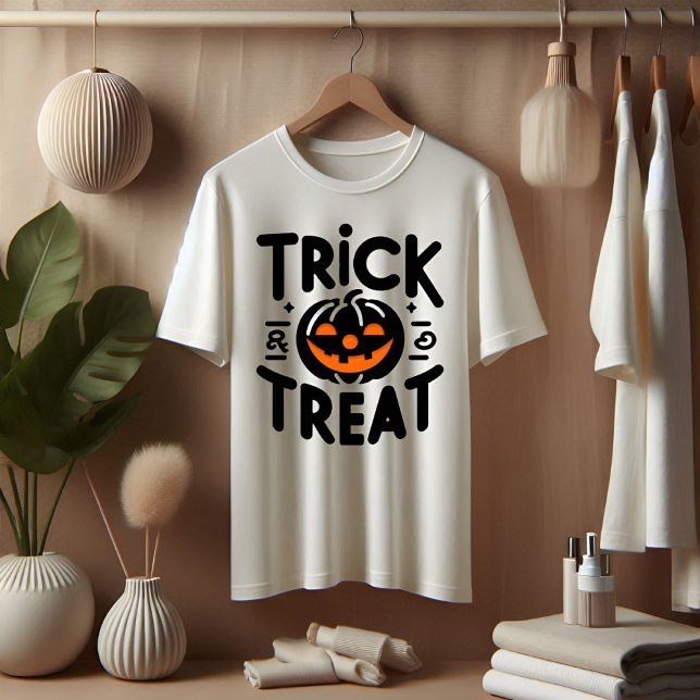 T-shirt Halloween (Trick or Treat T-shirt )