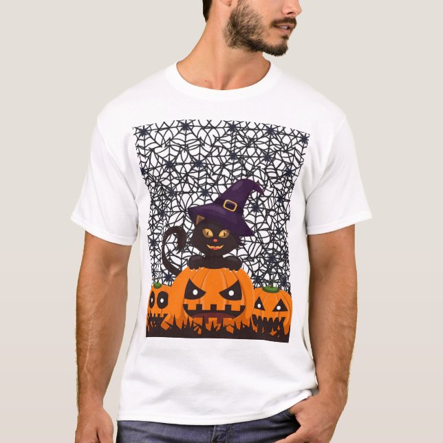 T-shirt Halloween! 🎃 👻 (Devant)