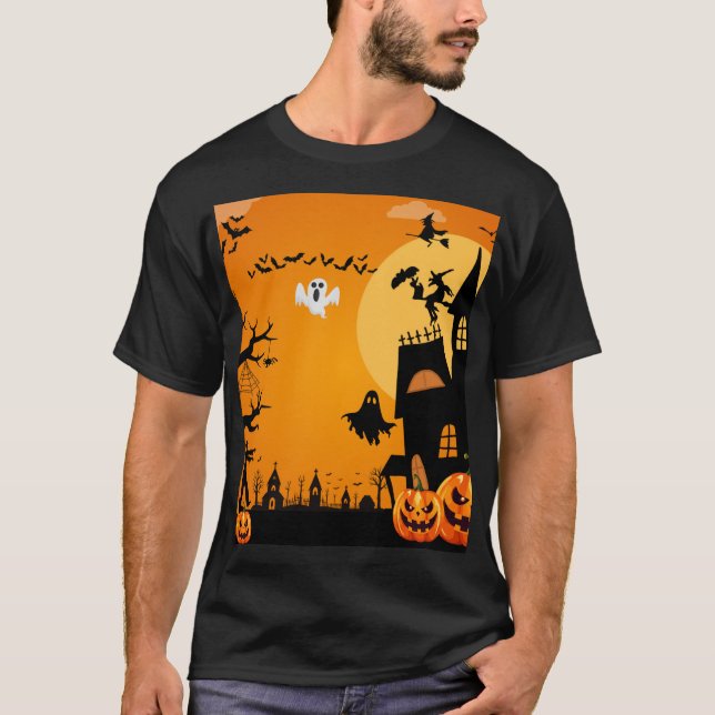 T-shirt Halloween (Devant)