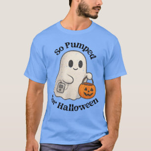 T-shirt Halloween1D Tellement Pompee Mignon Fantôme de typ