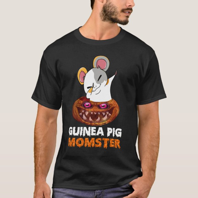 T-shirt Halloween 165 Guinée Momster Pig (Devant)