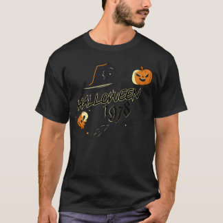 T-shirt Halloween 1978 Éffrayant de vacances