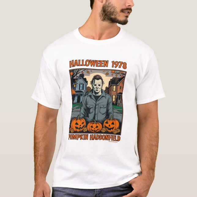 T-shirt Halloween 1978 Holiday Spooky Myers  (Devant)