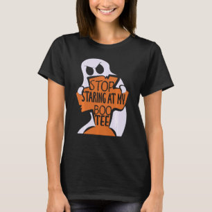 T-shirt Halloween 2020 Arrêtez de regarder mon livre tee G