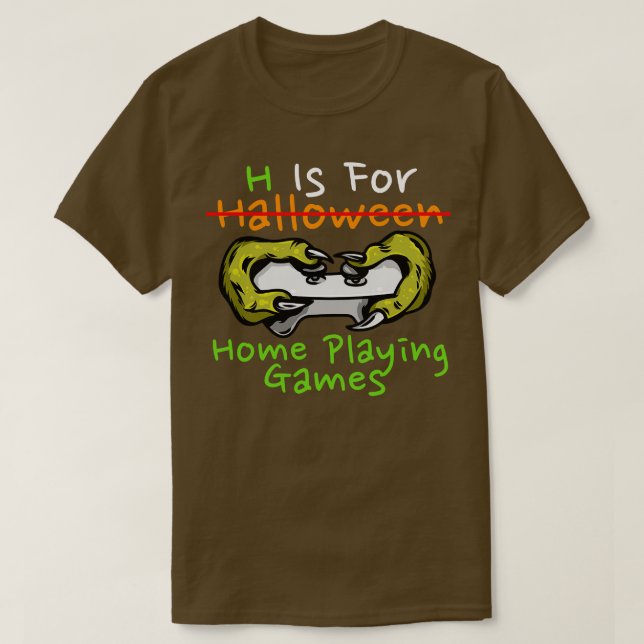 T-shirt Halloween 2021 Pour Et Jouer Halloween Lover Play (Design devant)