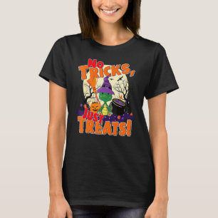 T-shirt Halloween 2022 Dinosaur Sorcière Pas de Trucs Just