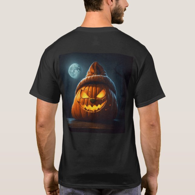 T-shirt Halloween 2s #13 Black (Dos)