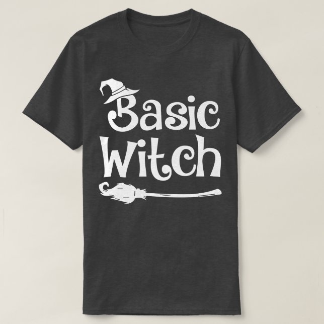 T-shirt Halloween 800080 de la sorcière de base  (Design devant)