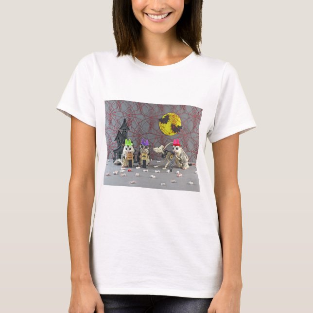 T-shirt Halloween à la planeur de sucre (Devant)