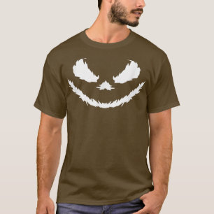 T-shirt Halloween à la tête de Citrouille sculpté de Jack-