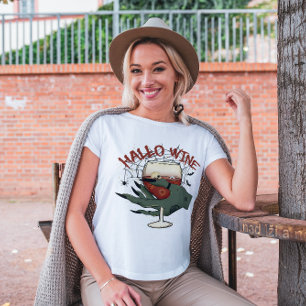 T-SHIRT HALLOWEEN AMOUREUX DU VIN HALLO-WINE