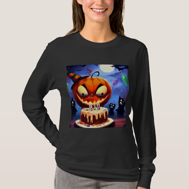 T-shirt Halloween - Anniversaire 3 (Devant)