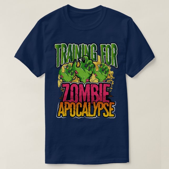 T-shirt Halloween Apocalypse (Design devant)
