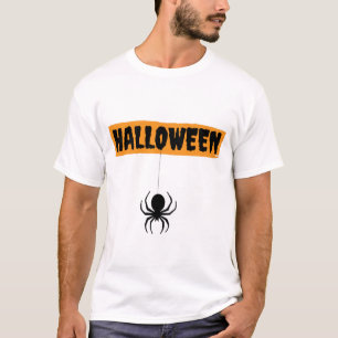 T-shirt Halloween avec design d'araignée