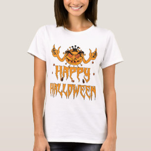 T-shirt Halloween avec virus Corona 