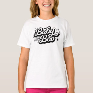 T-shirt Halloween Baby Boo filles