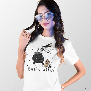 T-SHIRT HALLOWEEN BASIC WITCH   GHOST FABRIQUER UNE POTION