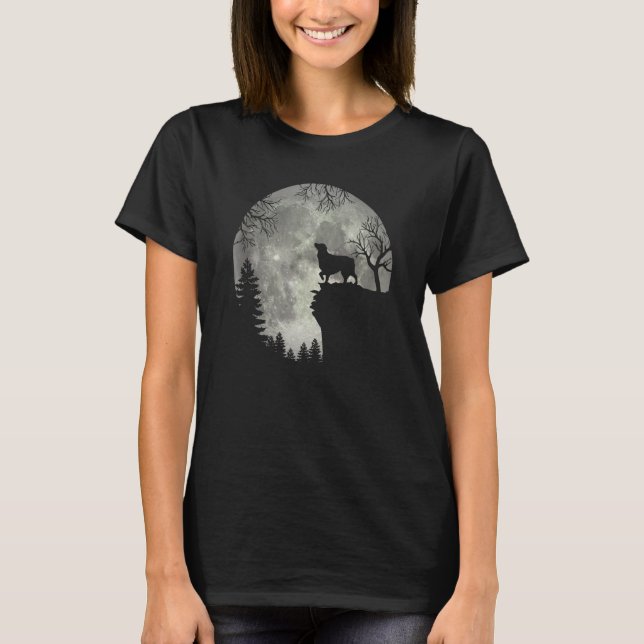 T-shirt Halloween berger et lune australienne (Devant)