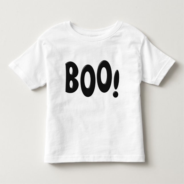 T-shirt Halloween BOO (Devant)
