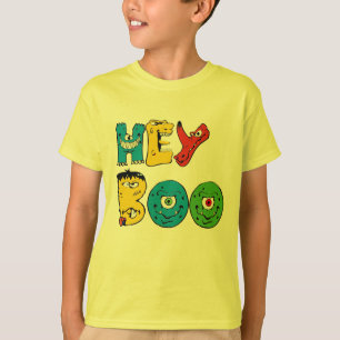 T-shirt Halloween BOO   Graphique de la frappe ou du trait