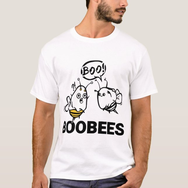 T-shirt Halloween BooBees (Devant)