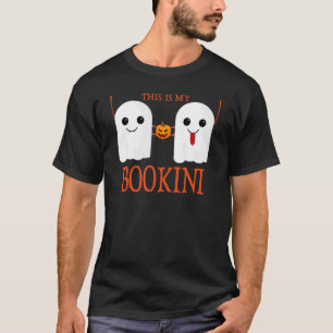 T-shirt Halloween Bookini Ghost Bikini Boo
