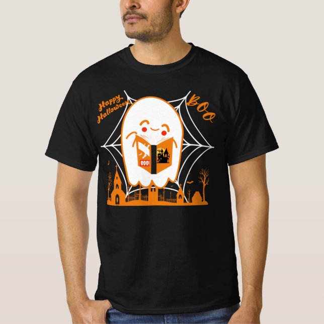T-shirt halloween books for infants (Devant)