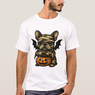 T-shirt Halloween Bouledogue Français � Art de chien effra