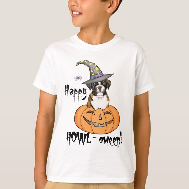 T-shirt Halloween Boxer (Devant)