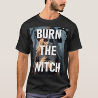 Halloween brûler la sorcière