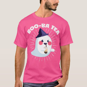 T-shirt Halloween Bubble Thé Ghost Boo-Ba Tea Costume Prem