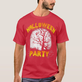 T-shirt Halloween cadeaux de fête effrayante Haunted Fores