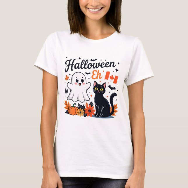 T-shirt Halloween Canada (Devant)