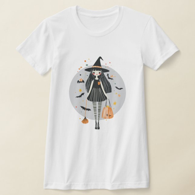 T-shirt Halloween Candy Girl (Poser)