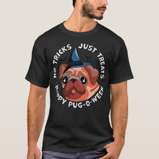 T-shirt Halloween Carlin Pas de Trucs Juste Traite Happy P