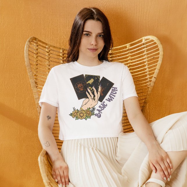 T-SHIRT HALLOWEEN CARTES DE TAROT DE DÉTENTE À LA MAIN | T (Créateur téléchargé)