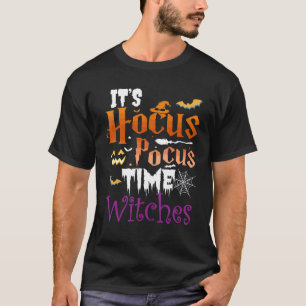 T-shirt Halloween C'est Hocus Pocus Temps sorcières Filles