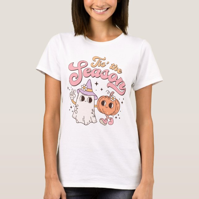 T-shirt Halloween C'est la saison (Devant)
