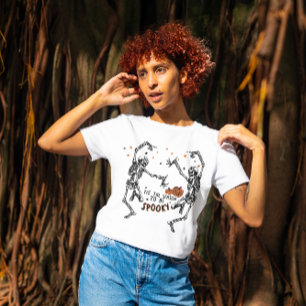 T-SHIRT HALLOWEEN 'C'EST LA SAISON D'ÊTRE ÉFFRAYANTE DANSE