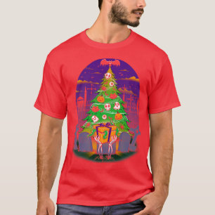 T-shirt Halloween c'est mon chandail moche de Noël par Tob